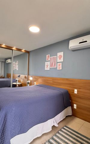 Apartamento à venda com 55m², 1 quarto e 1 vaga Apartamento à venda com 55m², 1 quarto e 1 vagaQuarto