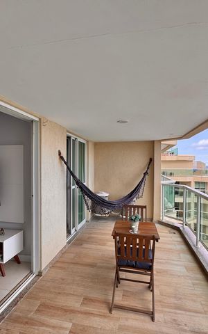 Apartamento à venda com 55m², 1 quarto e 1 vaga Apartamento à venda com 55m², 1 quarto e 1 vagaVaranda