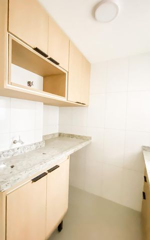 Apartamento para alugar com 25m², 1 quarto e sem vagaCozinha/ área de serviço 