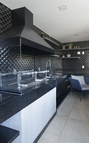 Apartamento à venda com 38m², 1 quarto e sem vagaÁrea comum - Churrasqueira