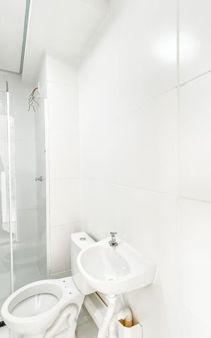 Apartamento à venda com 33m², 2 quartos e sem vaga Apartamento à venda com 33m², 2 quartos e sem vagaBanheiro