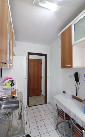 Apartamento à venda com 55m², 2 quartos e 1 vagaCozinha e Área de Serviço