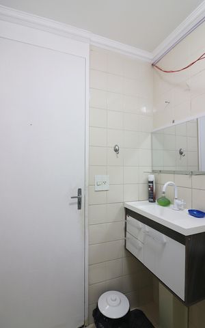 Apartamento à venda com 55m², 2 quartos e 1 vagaBanheiro Social