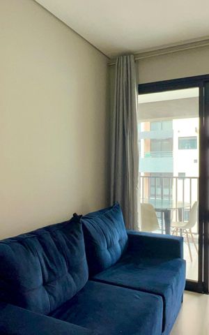 Studio para alugar com 34m², 1 quarto e sem vaga Studio para alugar com 34m², 1 quarto e sem vagaSala