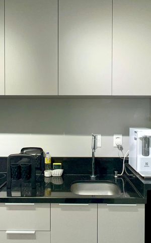 Studio para alugar com 34m², 1 quarto e sem vaga Studio para alugar com 34m², 1 quarto e sem vagaCozinha