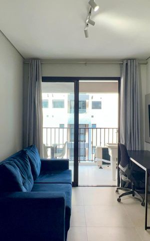 Studio para alugar com 34m², 1 quarto e sem vaga Studio para alugar com 34m², 1 quarto e sem vagaCozinha