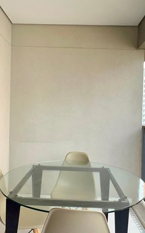 Studio para alugar com 34m², 1 quarto e sem vaga Studio para alugar com 34m², 1 quarto e sem vagaVaranda