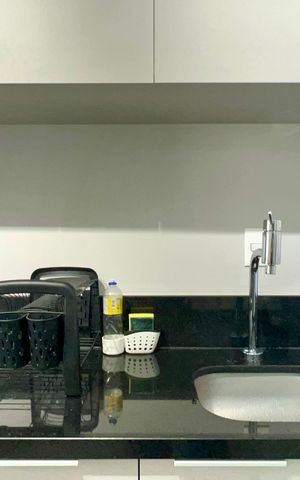 Studio para alugar com 34m², 1 quarto e sem vaga Studio para alugar com 34m², 1 quarto e sem vagaCozinha
