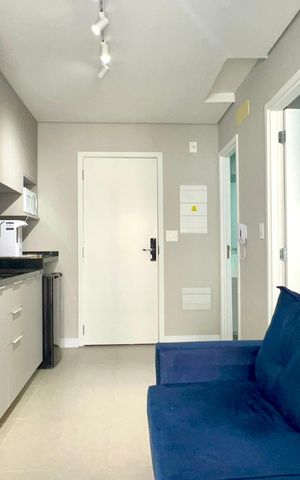 Studio para alugar com 34m², 1 quarto e sem vaga Studio para alugar com 34m², 1 quarto e sem vagaSala