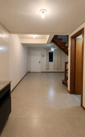 Casa de condomínio para alugar com 55m², 2 quartos e 1 vagaSala / Cozinha 
