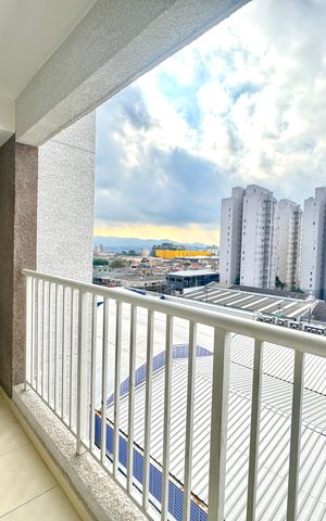 Apartamento para alugar com 47m², 2 quartos e 1 vaga Apartamento para alugar com 47m², 2 quartos e 1 vagaVaranda da Sala