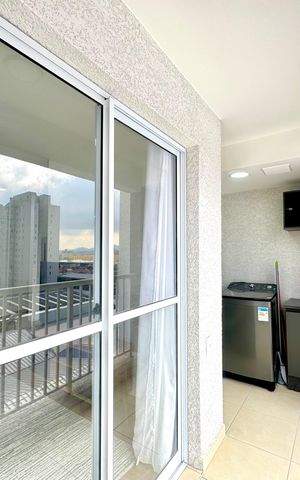Apartamento para alugar com 47m², 2 quartos e 1 vaga Apartamento para alugar com 47m², 2 quartos e 1 vagaVaranda da Sala