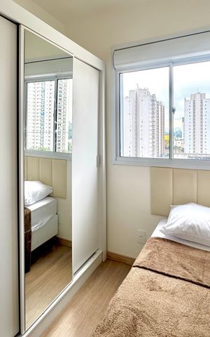 Apartamento para alugar com 47m², 2 quartos e 1 vaga Apartamento para alugar com 47m², 2 quartos e 1 vagaQuarto 1