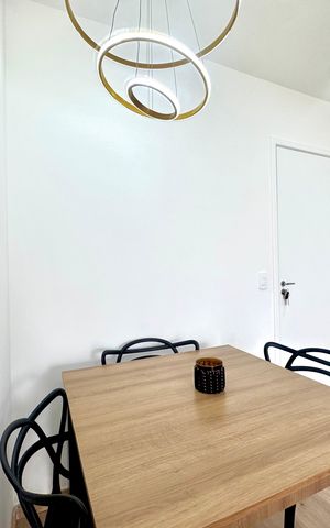 Apartamento para alugar com 47m², 2 quartos e 1 vaga Apartamento para alugar com 47m², 2 quartos e 1 vagaSala de Jantar
