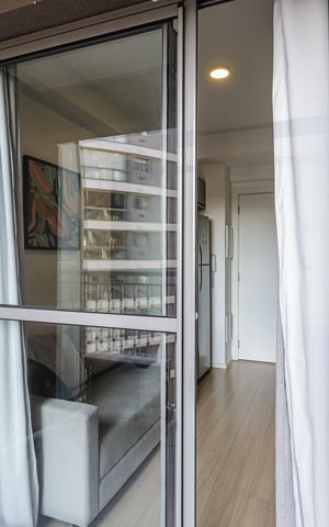 Apartamento para alugar com 28m², 1 quarto e sem vaga Apartamento para alugar com 28m², 1 quarto e sem vagaVaranda
