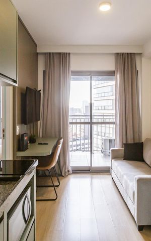 Apartamento para alugar com 28m², 1 quarto e sem vaga Apartamento para alugar com 28m², 1 quarto e sem vagaSala