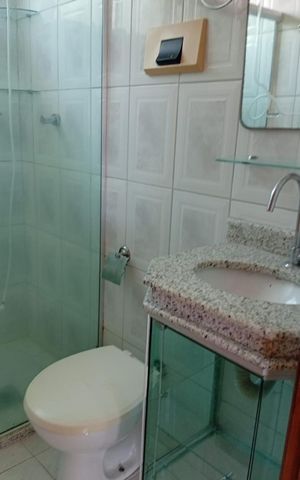 Apartamento para alugar com 60m², 2 quartos e 1 vaga Apartamento para alugar com 60m², 2 quartos e 1 vagaBanheiro