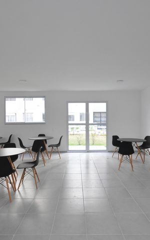 Apartamento à venda com 32m², 2 quartos e 1 vagaÁrea comum - Salão de festas