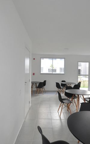 Apartamento à venda com 32m², 2 quartos e 1 vagaÁrea comum - Salão de festas