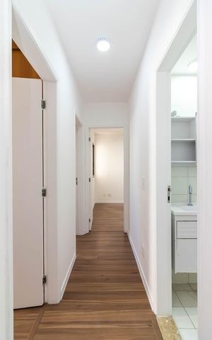 Apartamento à venda com 69m², 3 quartos e 2 vagasCorredor dos Quartos