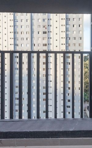Studio para alugar com 25m², 1 quarto e sem vaga Studio para alugar com 25m², 1 quarto e sem vagaVaranda