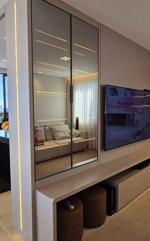 Apartamento à venda com 284m², 4 quartos e 5 vagasSala