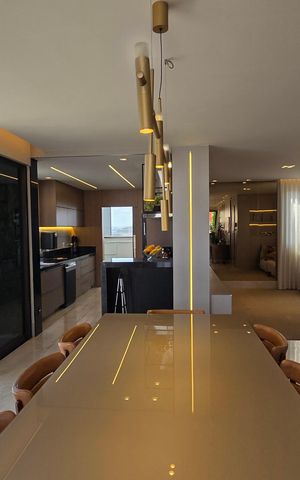 Apartamento à venda com 284m², 4 quartos e 5 vagasSala de jantar