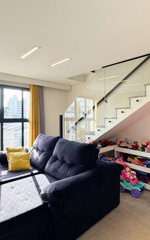 Apartamento à venda com 127m², 3 quartos e 2 vagas Apartamento à venda com 127m², 3 quartos e 2 vagasSala