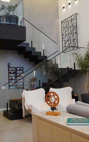Casa de condomínio à venda com 407m², 4 quartos e 6 vagasSala
