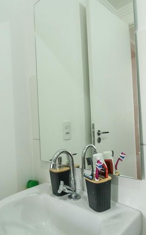 Apartamento à venda com 38m², 2 quartos e sem vaga Apartamento à venda com 38m², 2 quartos e sem vagaBanheiro