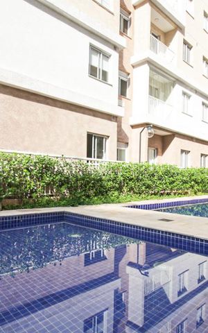 Apartamento à venda com 38m², 2 quartos e sem vaga Apartamento à venda com 38m², 2 quartos e sem vagaÁrea comum - Piscina
