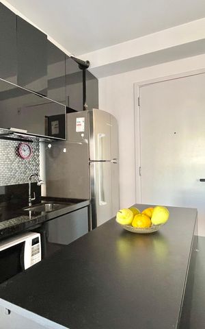 Studio para alugar com 26m², 1 quarto e 1 vaga Studio para alugar com 26m², 1 quarto e 1 vagaCozinha