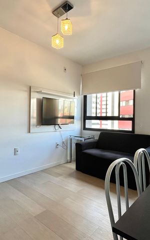 Studio para alugar com 26m², 1 quarto e 1 vaga Studio para alugar com 26m², 1 quarto e 1 vagaSala/Quarto