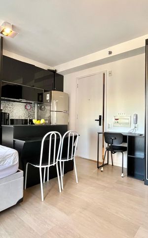Studio para alugar com 26m², 1 quarto e 1 vaga Studio para alugar com 26m², 1 quarto e 1 vagaSala/Quarto
