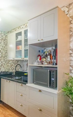 Casa de condomínio à venda com 45m², 2 quartos e 1 vaga Casa de condomínio à venda com 45m², 2 quartos e 1 vagaCozinha