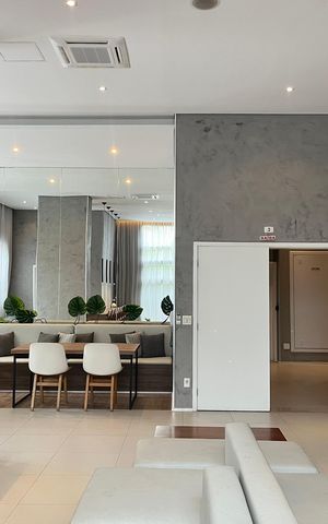Apartamento à venda com 50m², 1 quarto e 1 vaga Apartamento à venda com 50m², 1 quarto e 1 vagaÁrea comum - Salão de festas