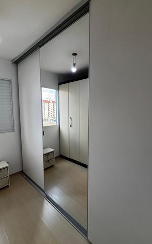 Apartamento à venda com 50m², 2 quartos e 1 vagaQuarto 2