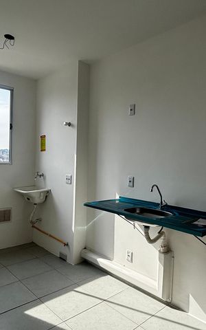 Apartamento para alugar com 39m², 2 quartos e 1 vaga Apartamento para alugar com 39m², 2 quartos e 1 vagaCozinha - Area de Serviço