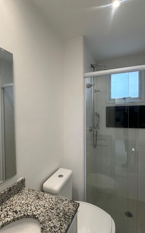Apartamento para alugar com 62m², 2 quartos e 1 vaga Apartamento para alugar com 62m², 2 quartos e 1 vagaBanheiro Social