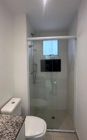 Apartamento para alugar com 62m², 2 quartos e 1 vaga Apartamento para alugar com 62m², 2 quartos e 1 vagaBanheiro Social
