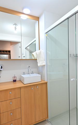 Studio à venda com 32m², 1 quarto e sem vagaBanheiro Social