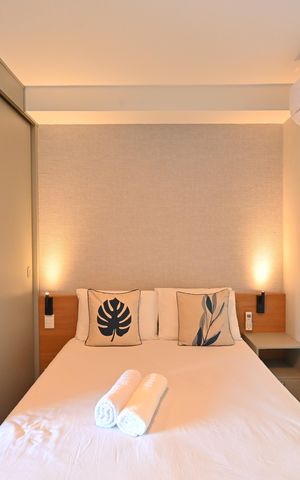 Studio à venda com 32m², 1 quarto e sem vagaSala/Quarto