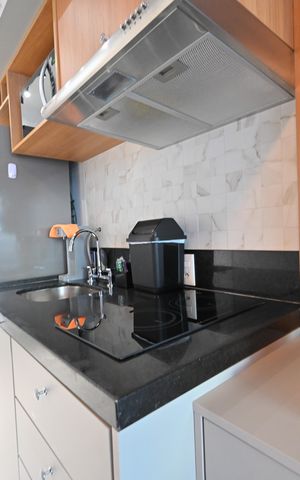 Studio à venda com 32m², 1 quarto e sem vagaCozinha
