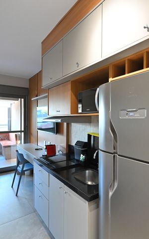 Studio para alugar com 32m², 1 quarto e sem vagaCozinha