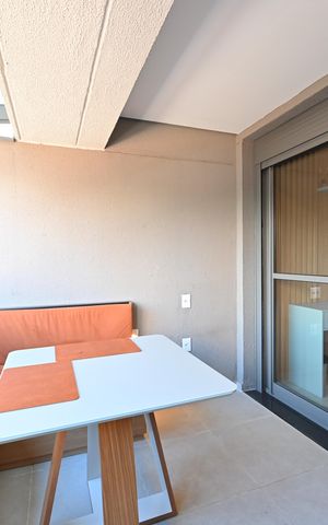 Studio para alugar com 32m², 1 quarto e sem vagaVaranda