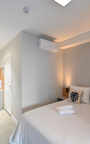 Studio para alugar com 32m², 1 quarto e sem vagaSala/Quarto