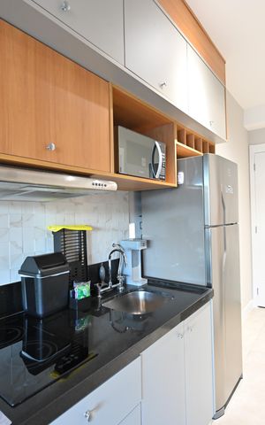 Studio para alugar com 32m², 1 quarto e sem vagaCozinha