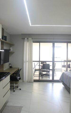 Studio à venda com 39m², 1 quarto e 1 vagaCozinha