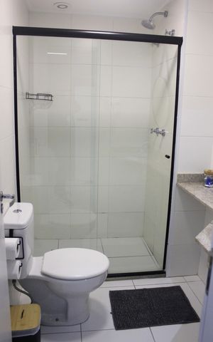 Studio à venda com 39m², 1 quarto e 1 vagaBanheiro