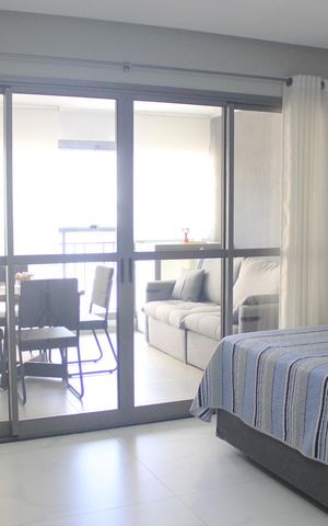 Studio à venda com 39m², 1 quarto e 1 vagaQuarto